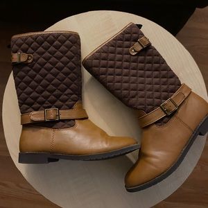 Brown caramel Crazy 8 boots. Never used.